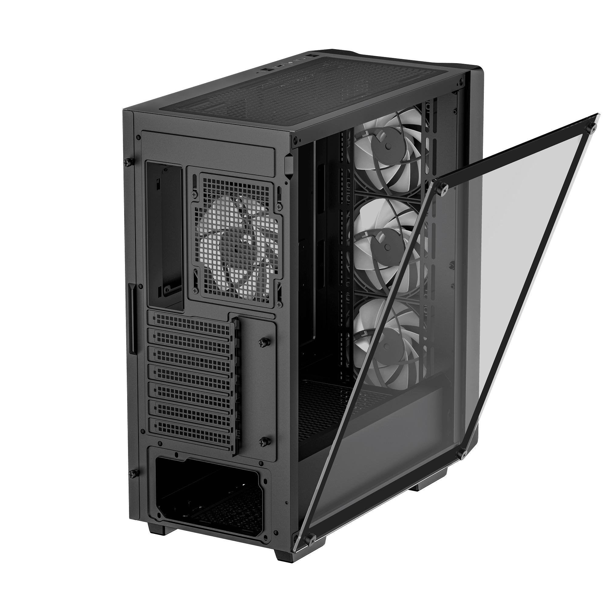 Корпус для ПК DeepCool CC560 ARGB V2 та PSU Black (R-CC560-BKTAA4-G-2) - фото 7