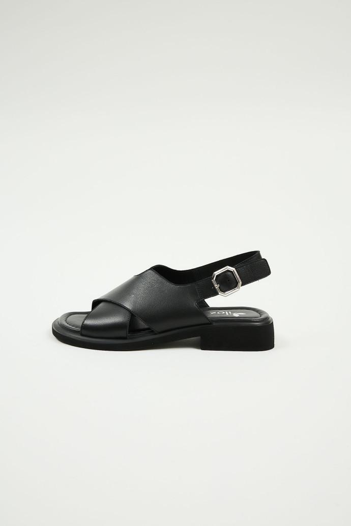 Босоножки женские LONZA кожаные р. 39 Черный (197612) - фото 4 Босоножки женские LONZA кожаные р. 39 Черный (197612) - фото 4