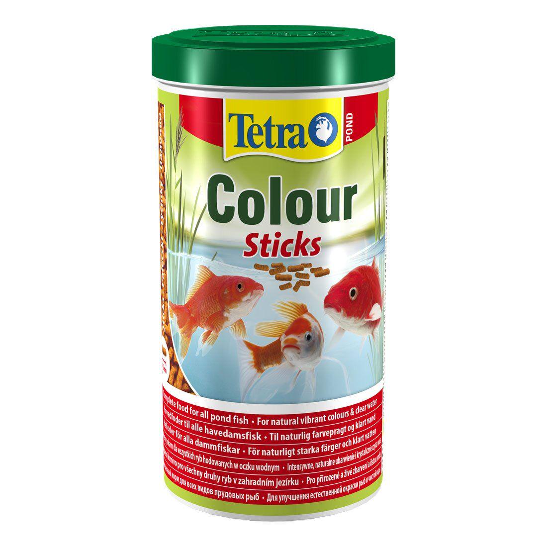 Корм для ставкових риб Tetra Pond Colour Sticks гранули для забарвлення 1 л (124394СПЕЦЦЕНА)