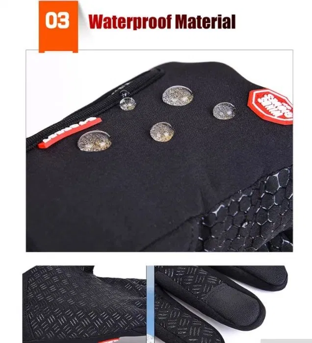 Вело-лижні рукавички Windstopper L Чорний (1609214212) - фото 3 Вело-лижні рукавички Windstopper L Чорний (1609214212) - фото 3