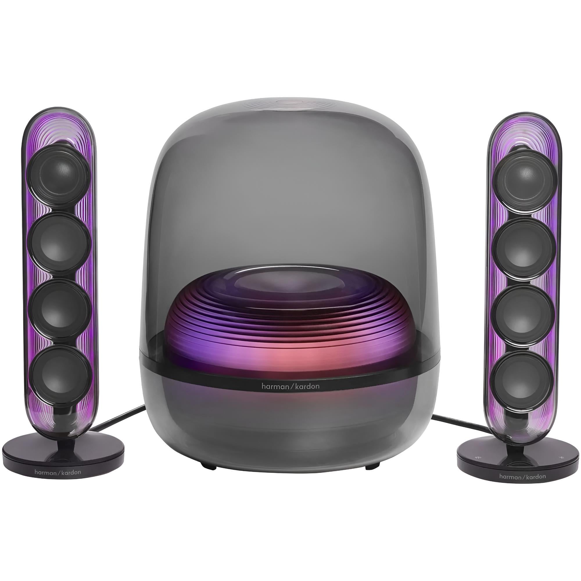 Беспроводная акустическая система Harman/Kardon SoundSticks 5 2.1 190 Вт Bluetooth 5.4 Black (HKSOUNDSTK5BEP)