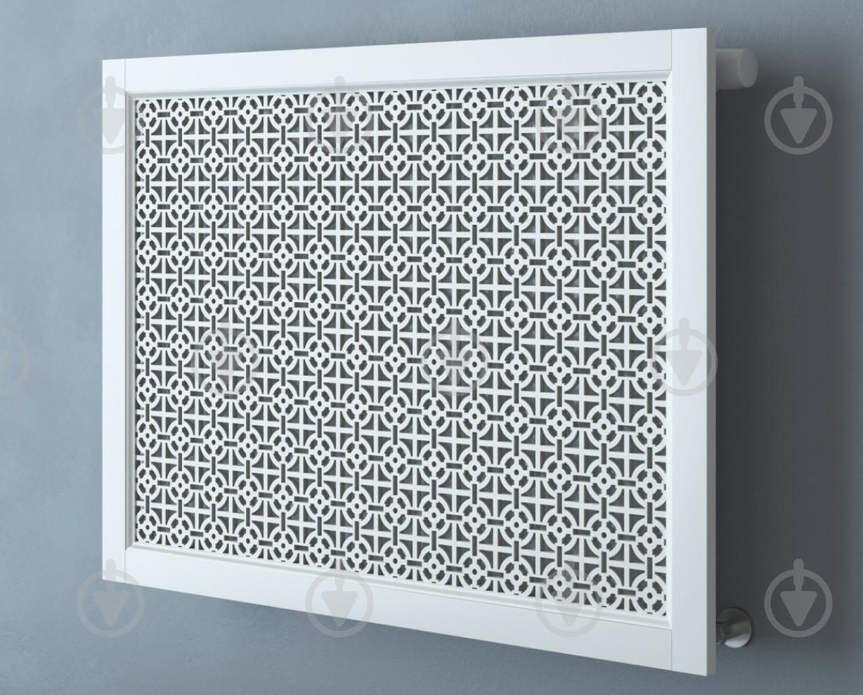 Экран-решетка декоративная на батарею отопления R20-F100 Белый (25074328)