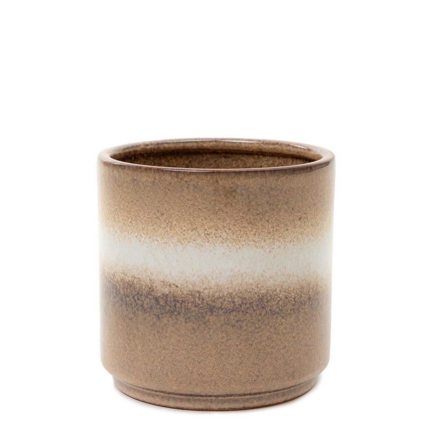 Кашпо Homla SOLETO 15x15 см Бежевый (210665)