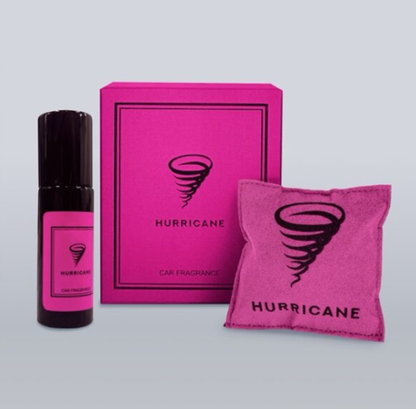 Ароматизатор автомобильный на дефлектор Hurricane Pink Limited