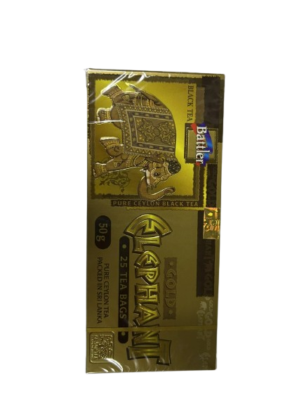 Чай чорний Battler Elephant Gold 25 пакетиків