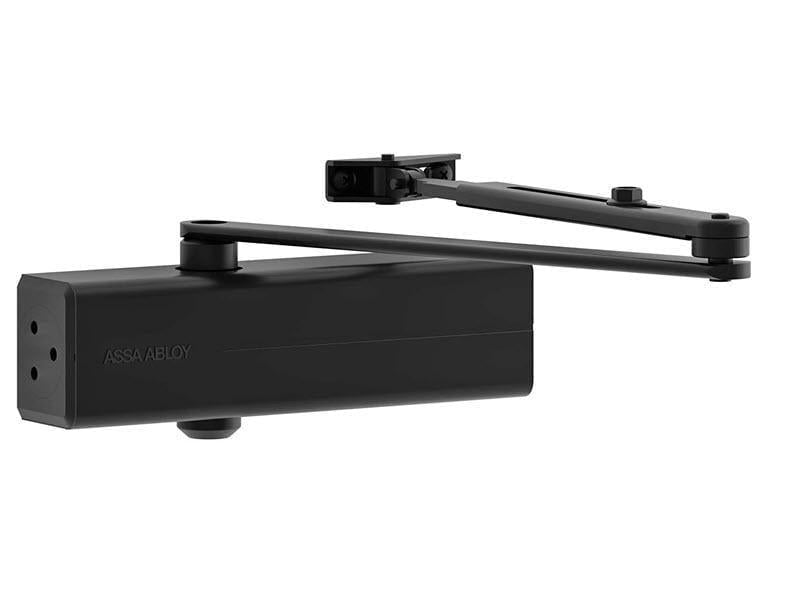 Доводчик дверной ASSA ABLOY DC140 с тягой EN 2-5 1250 мм 100 кг Черный