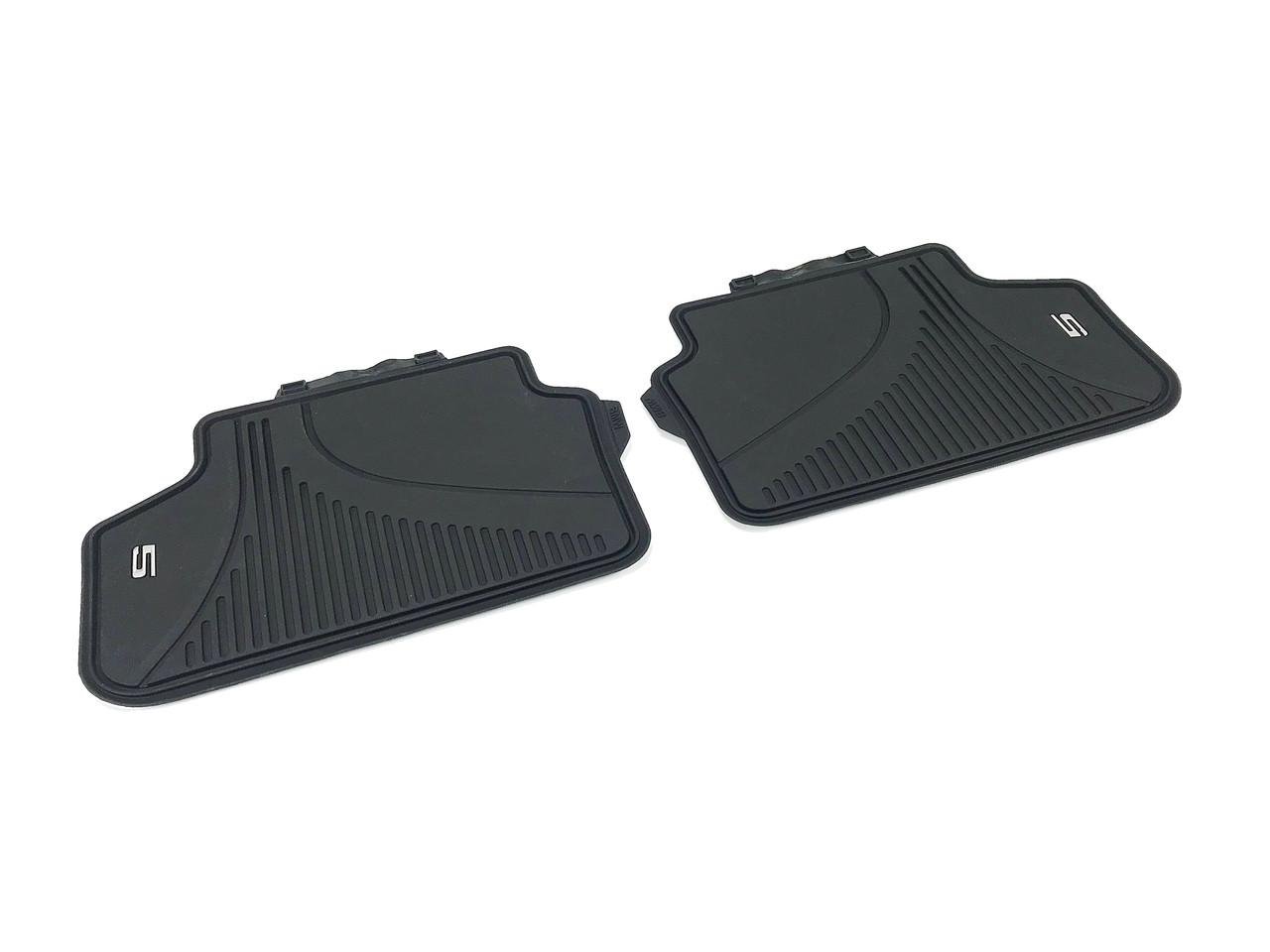 Коврики в салон BMW 5 G30 2017- задние 2 шт. Черный (51472414219)