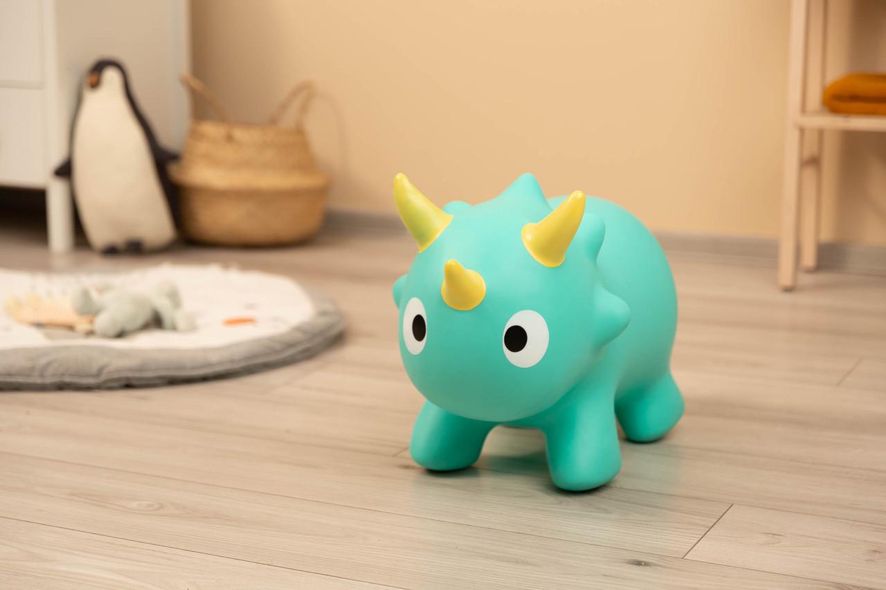 Стрибун гумовий дитячий Caretero Toyz Dinu Blue (2546903103) - фото 6 Стрибун гумовий дитячий Caretero Toyz Dinu Blue (2546903103) - фото 6