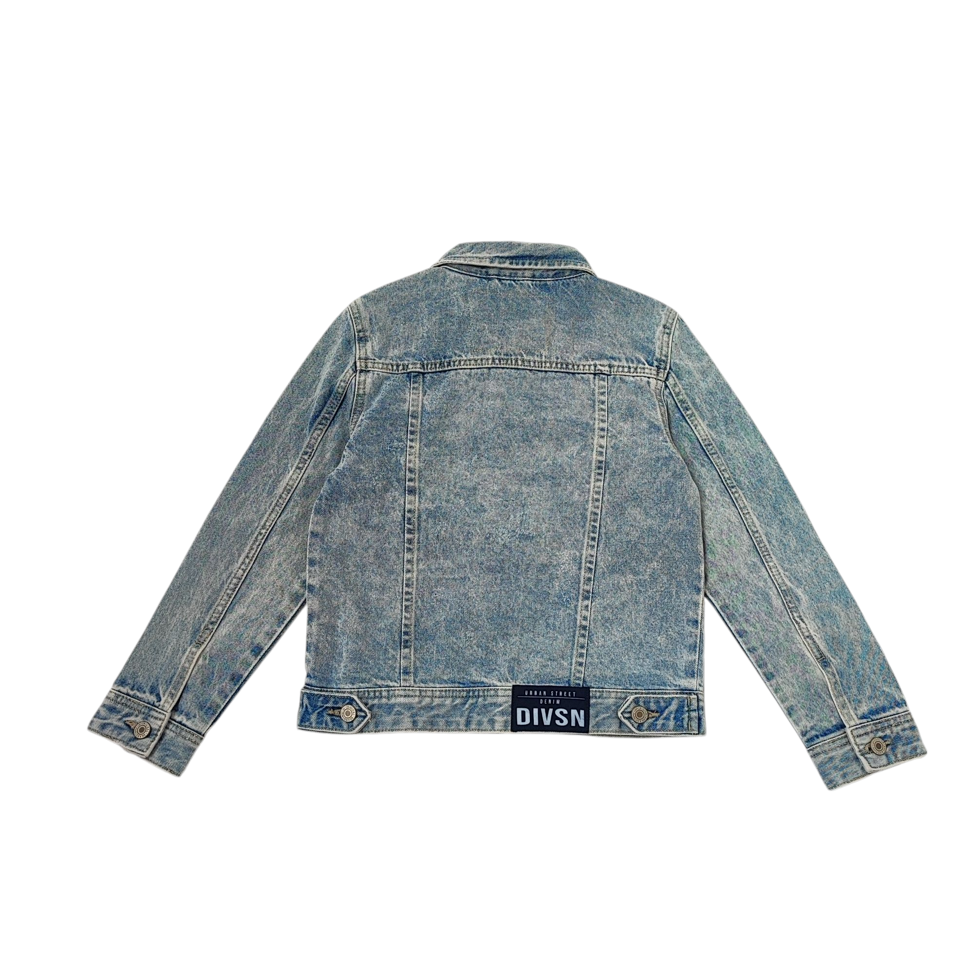 Куртка джинсова для хлопчика C&A 134 см Блакитний (0018) - фото 3 Куртка джинсова для хлопчика C&A 134 см Блакитний (0018) - фото 3