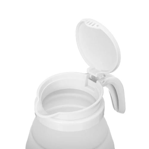 Электрочайник дорожный YS-2008 силиконовый складной 600 мл White (890490) - фото 3