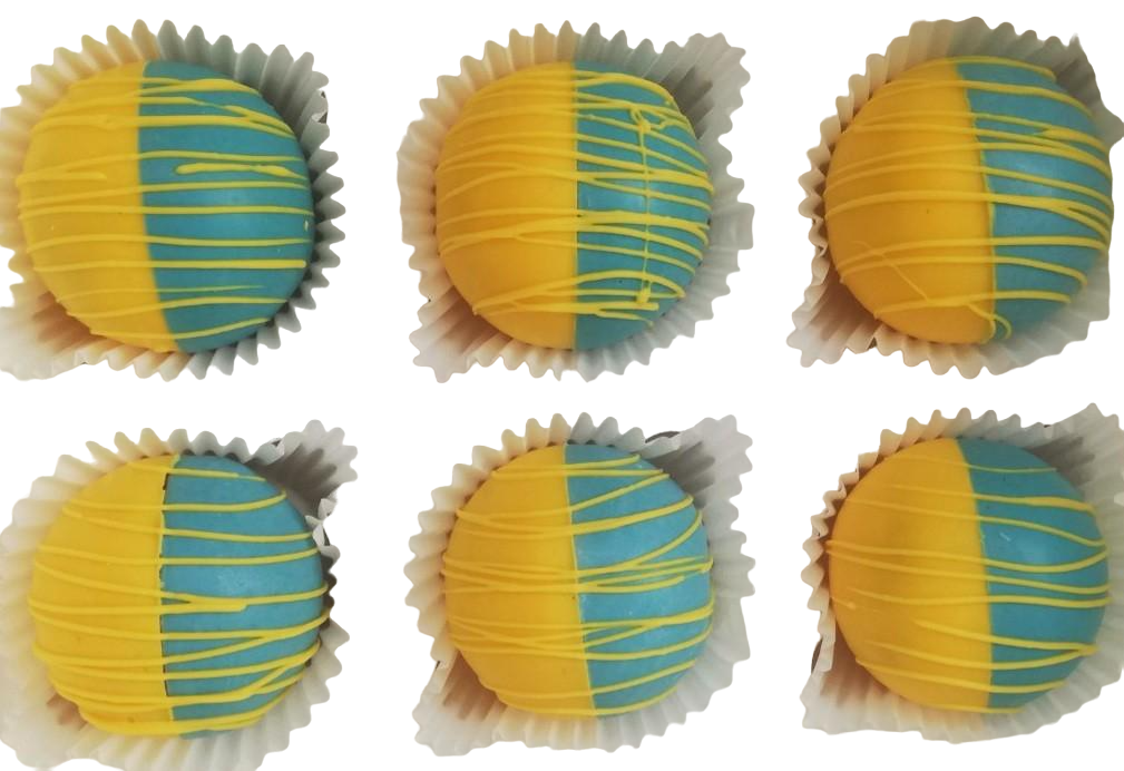 Шоколадные бомбочки Mr.Plum Украина из маршмелоя d 5,5 см 180 г 6 шт.