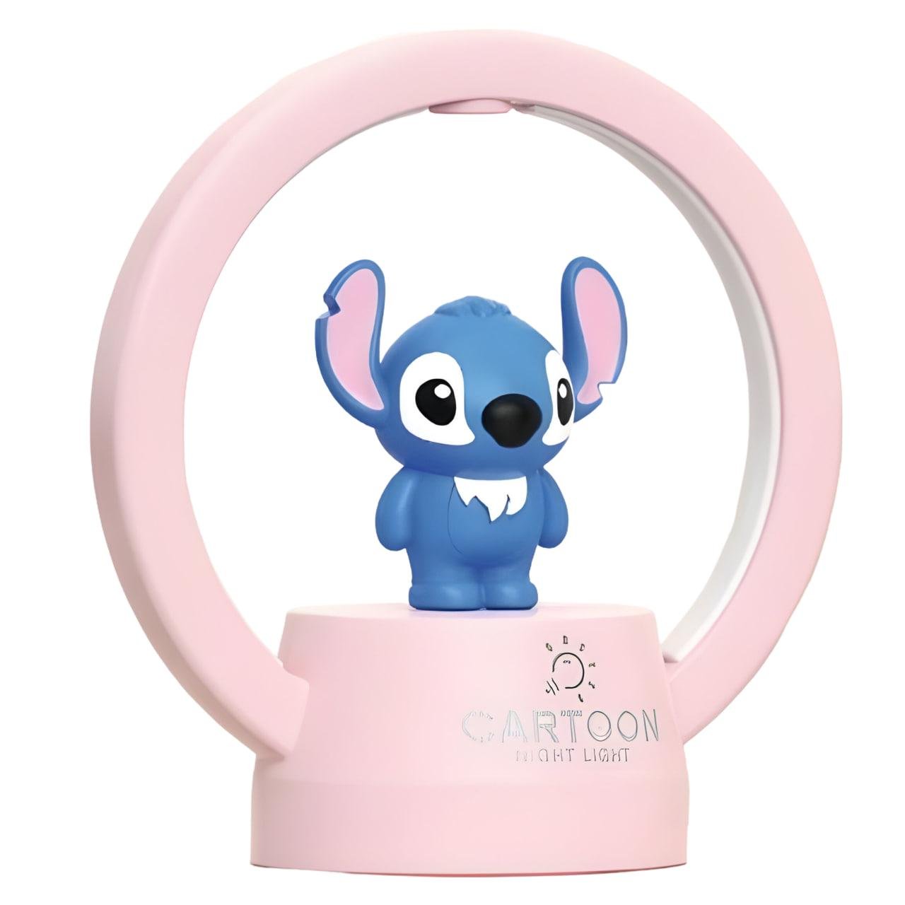 Настольная лампа Стич Розовый (268B) - фото 1