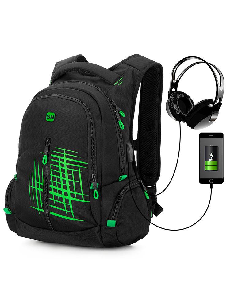 Рюкзак школьный Winner One водонепроницаемый с ортопедической спинкой 30х16х42 см 23 л (05320206)