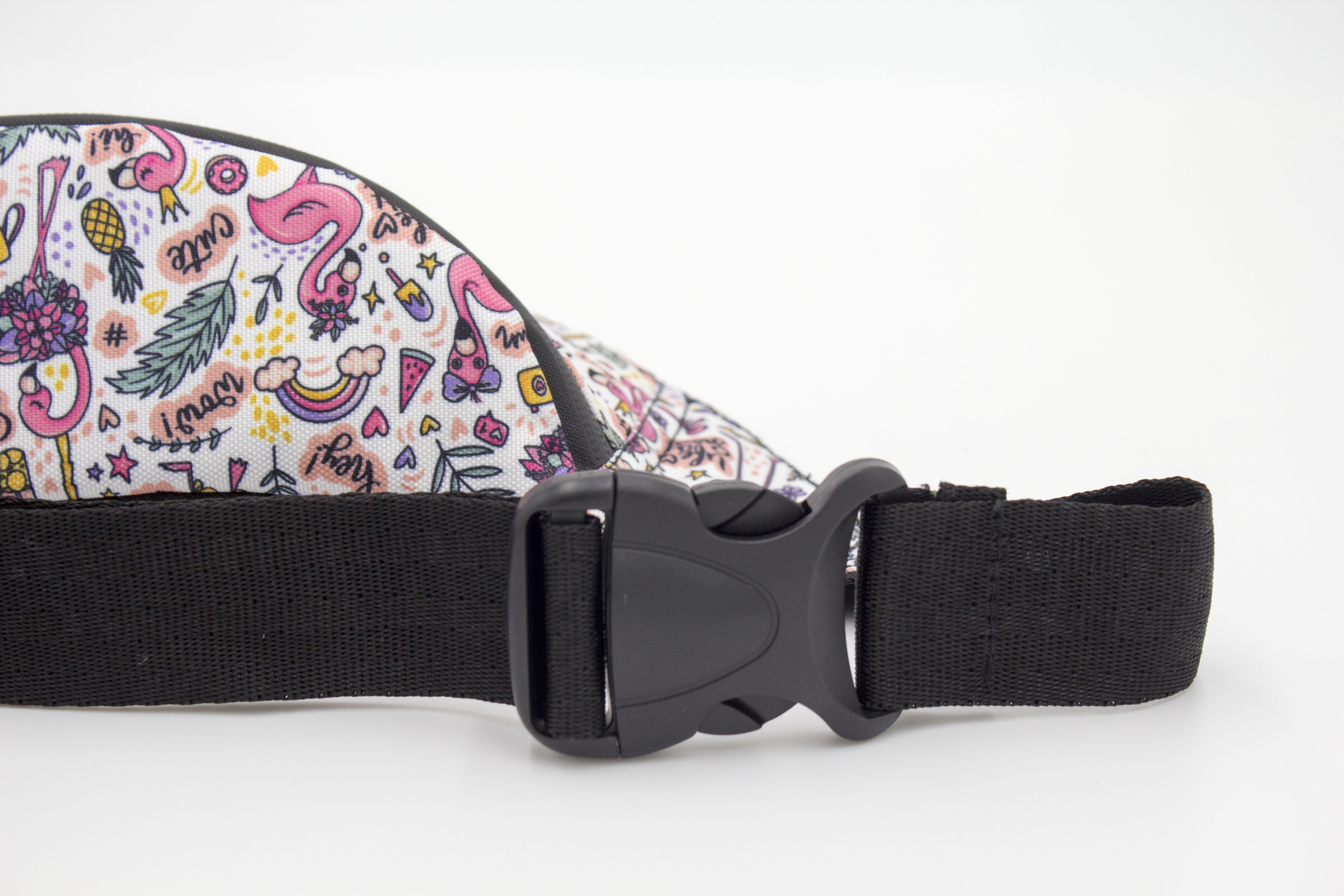 Сумка бананка Фламінго (BT-025) - фото 6 Сумка бананка Фламінго (BT-025) - фото 6