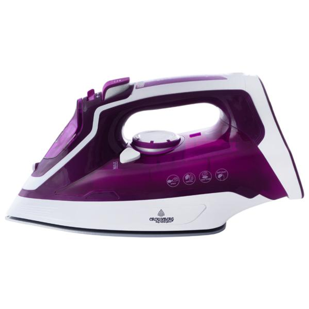Утюг паровой Crownberg CB-7443 2200 Вт Фиолетовый (GR-04694)