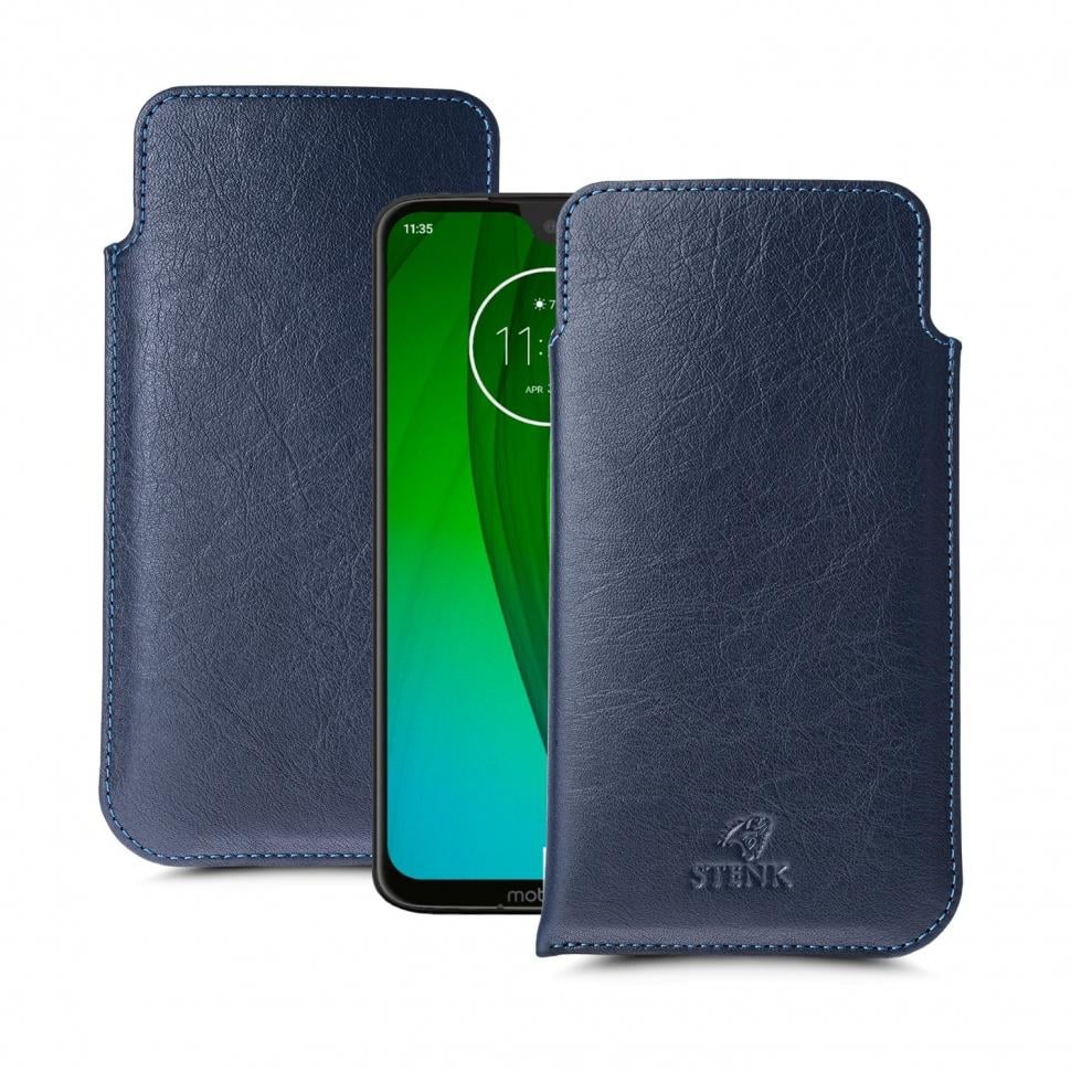 Футляр Stenk Elegance для Motorola Moto G7 Синій (64211)