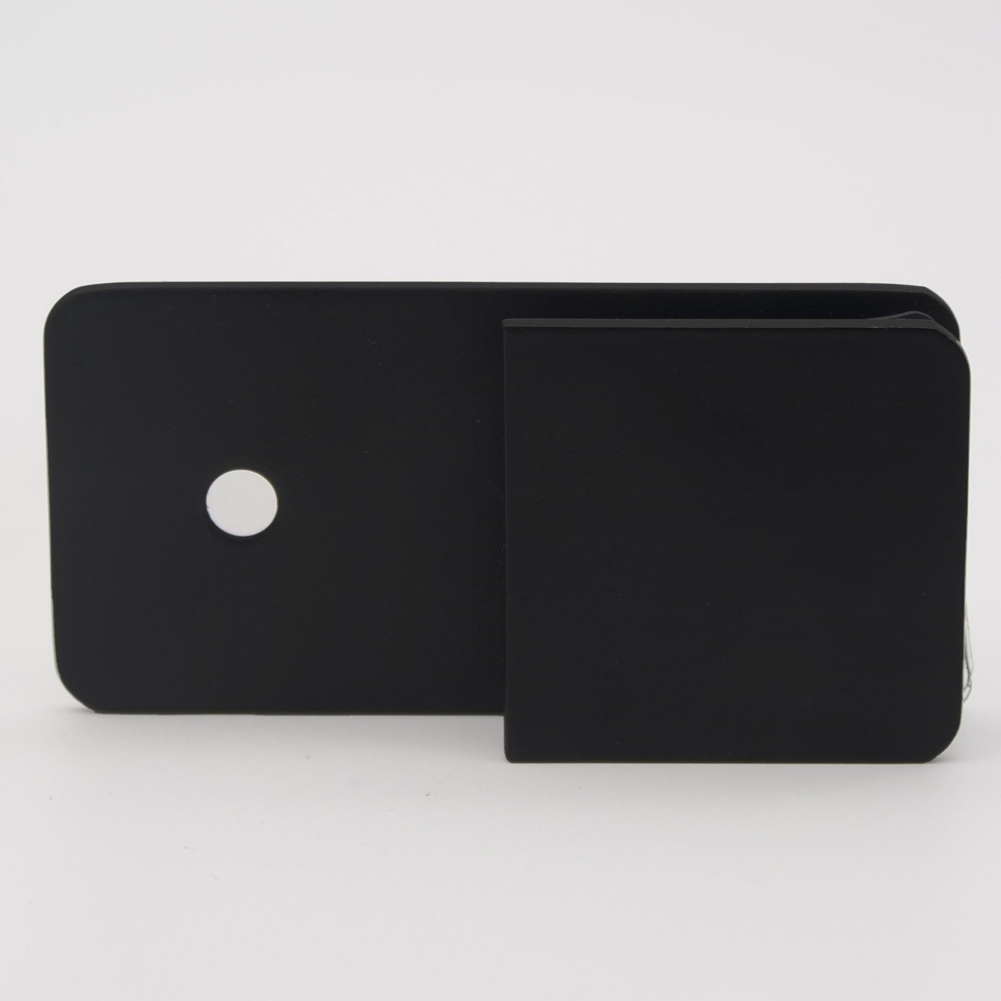 Стеклодержатель стена/стекло 180 градусов нержавеющая сталь Черный - фото 3 Стеклодержатель стена/стекло 180 градусов нержавеющая сталь Черный - фото 3