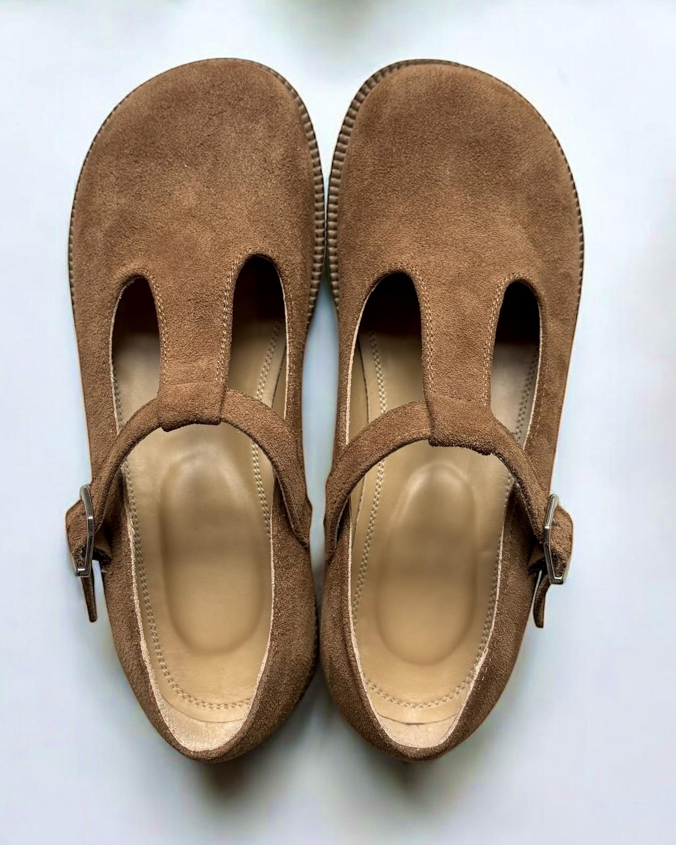 Сандалии MARANDI Mary Jane анатомические женские натуральная замша р. 39 25,5 см Коньячный (Color-Mary-39-Cognac) - фото 3 Сандалии MARANDI Mary Jane анатомические женские натуральная замша р. 39 25,5 см Коньячный (Color-Mary-39-Cognac) - фото 3