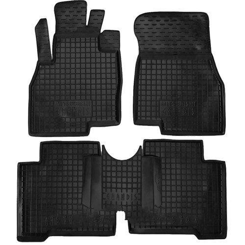 Коврики в салон Avto-Gumm Mitsubishi Grandis 03-11 (5 мест) Черный (11245)