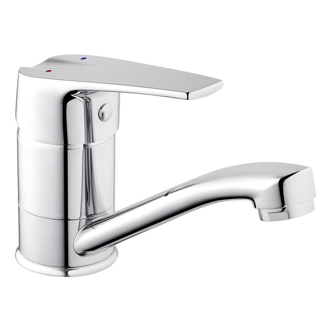 Змішувач для раковини Kroner KRM Odra C012 одноважільний Хром (CV023578)