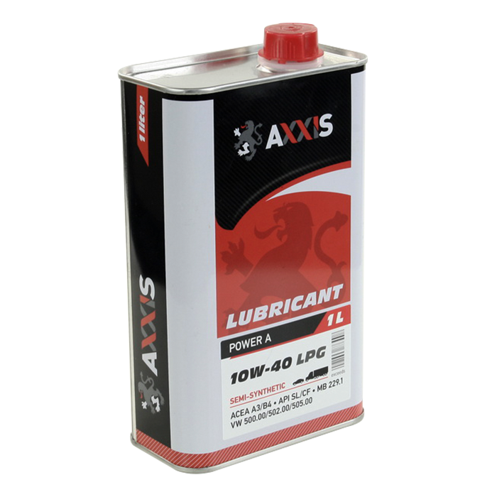 Олива моторна Axxis 10W-40 LPG Power A каністра 1 л (48021043873) Олива моторна Axxis 10W-40 LPG Power A каністра 1 л (48021043873)