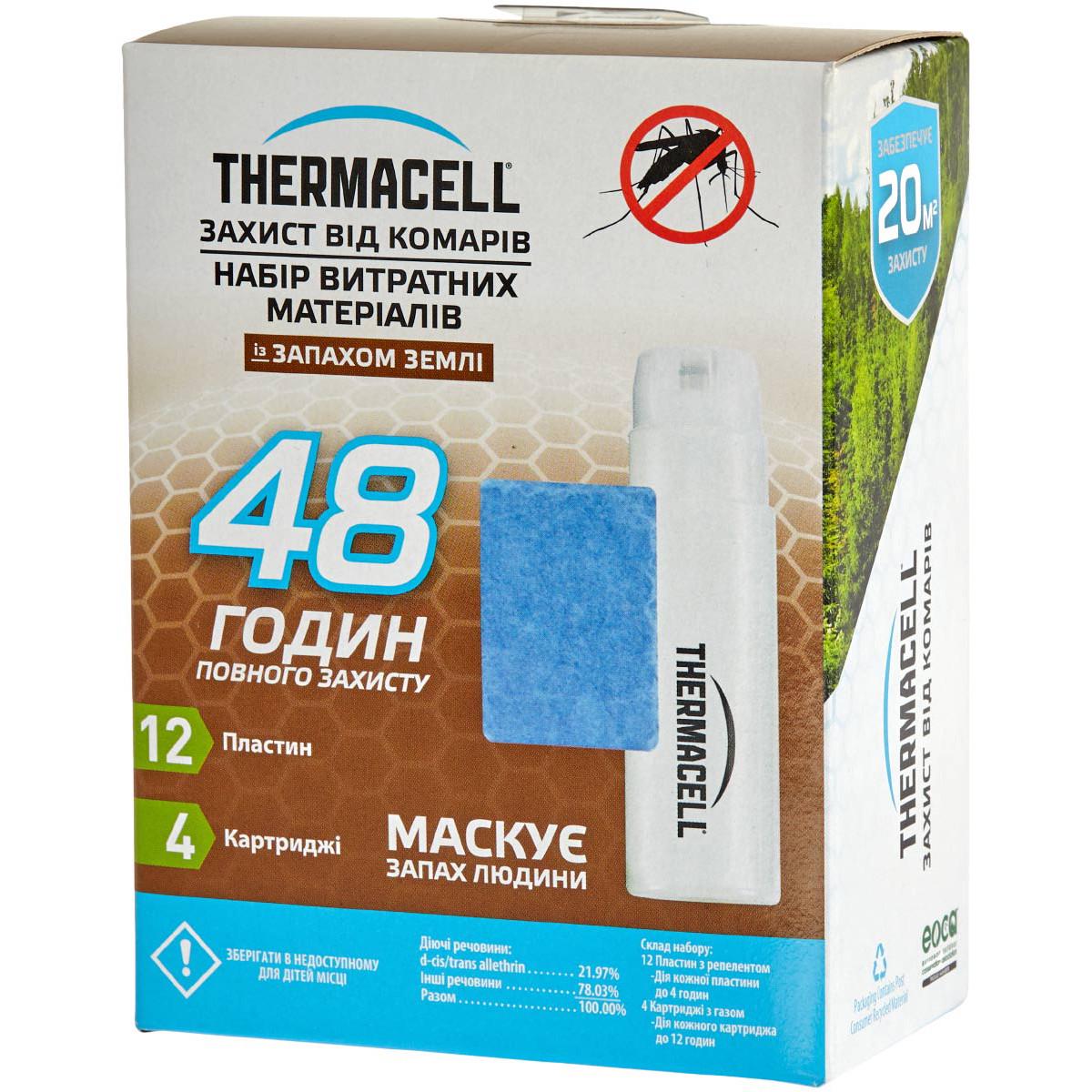 Картридж Thermacell E-4 Mosquito Repellent Refills Earth Scent 48 годин (1457634852)