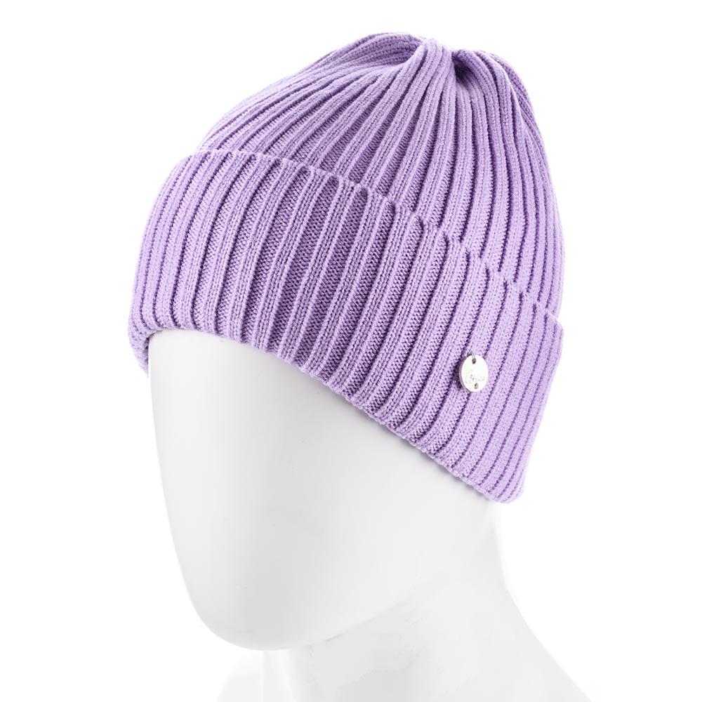 Шапка Atrics WH866 из вискозы с отворотом Орхидея