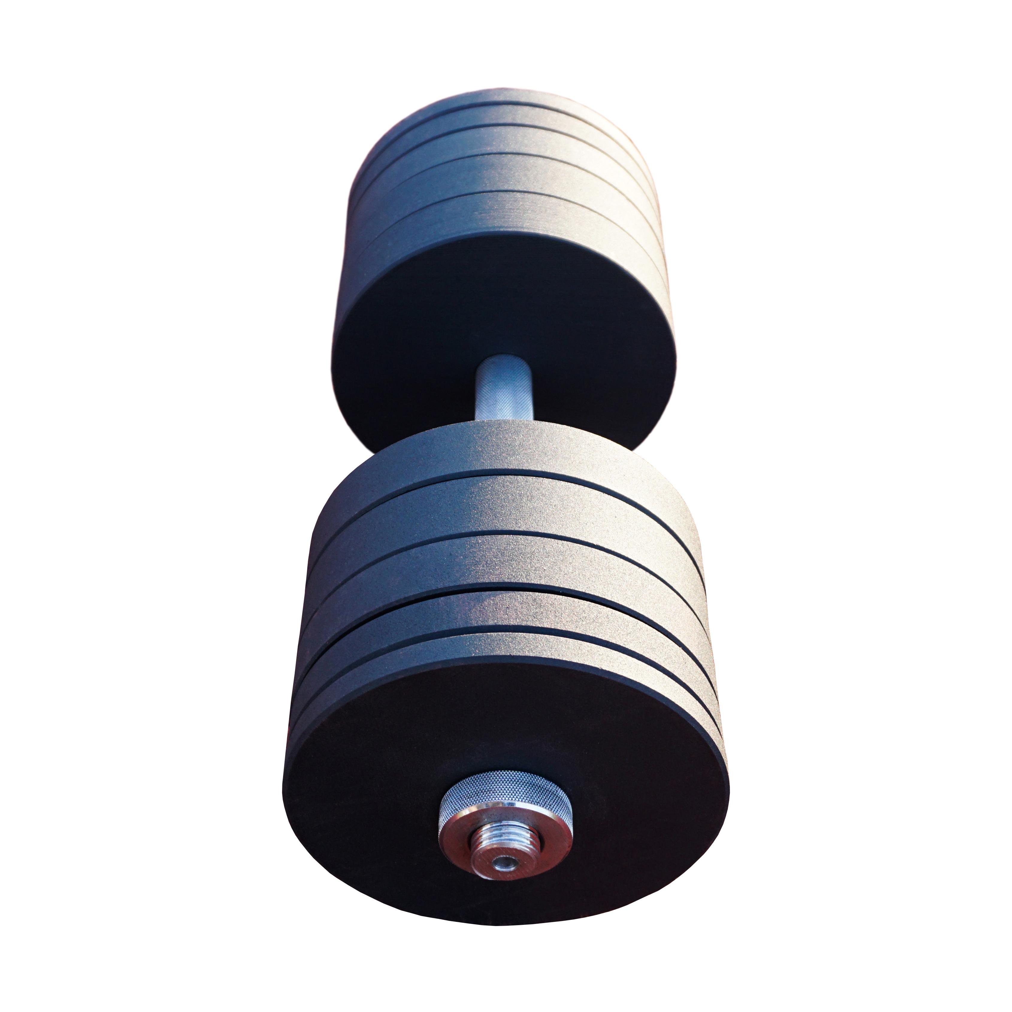 Гантель набірна ТокГанМал-0140 металева з покриттям 40 кг (14924629) - фото 1