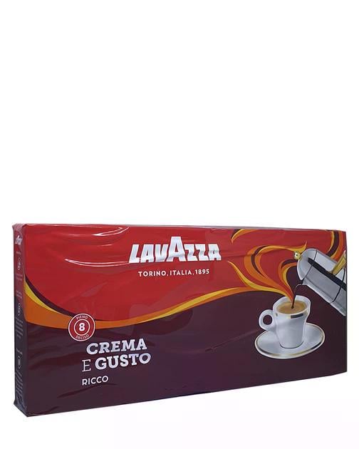 Кава мелена Lavazza Crema E Gusto Ricco 250 г Помаранчевий
