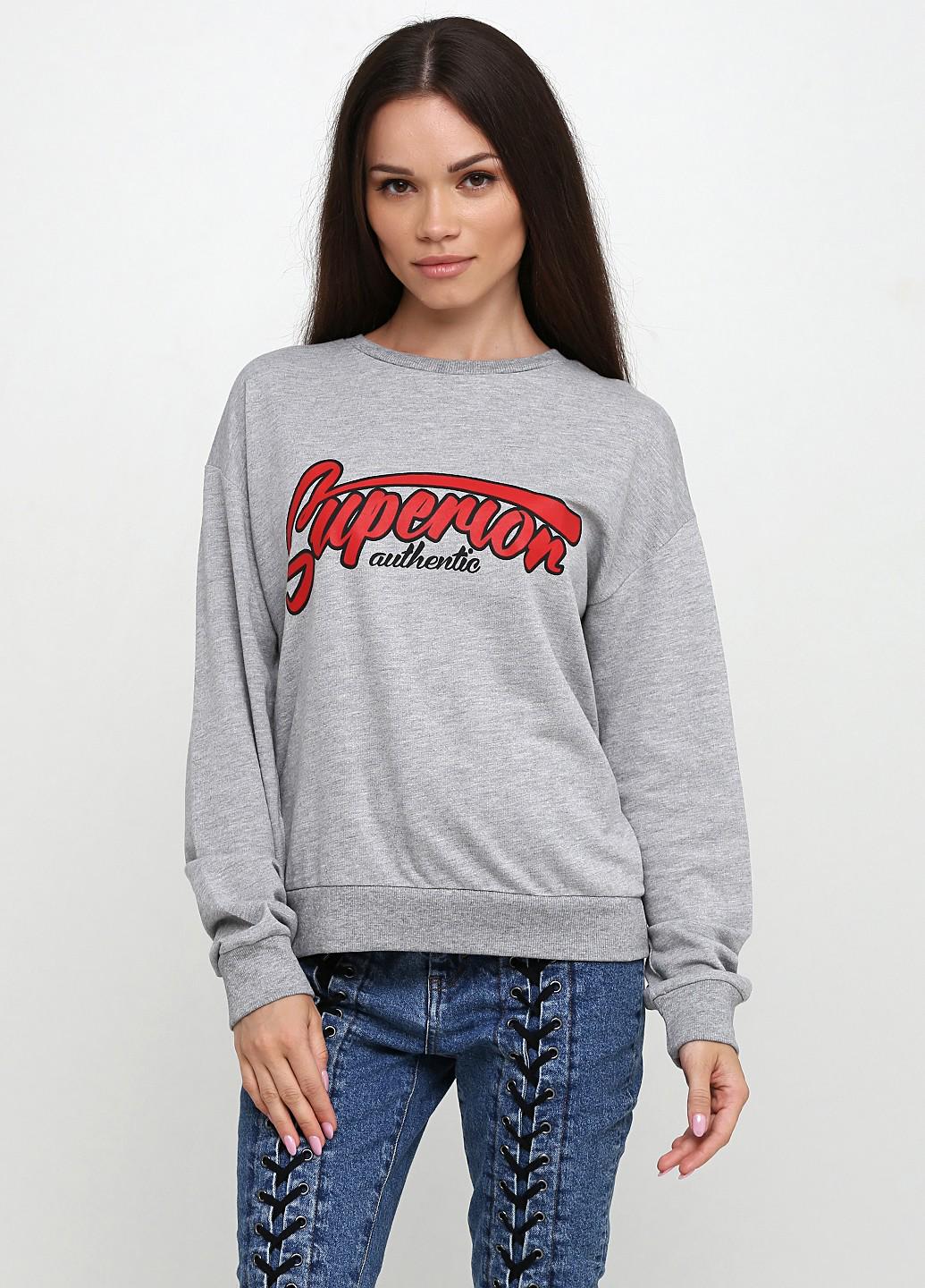 Свитшот H&M M Серый (570474b50)