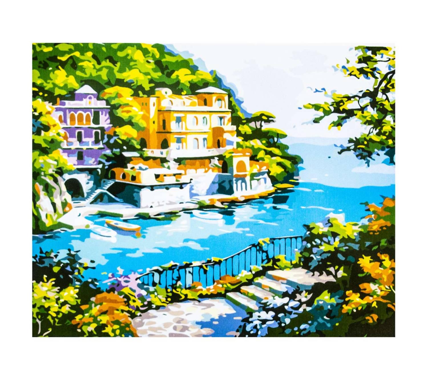 Картина по номерам Морская Природа с красками и кистями 40х50 см Multicolor (1716092722)