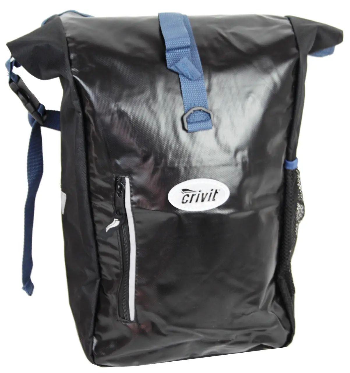 Велосумка на багажник Сrivit з дощовиком 20 л Чорний (IAN326433-4)
