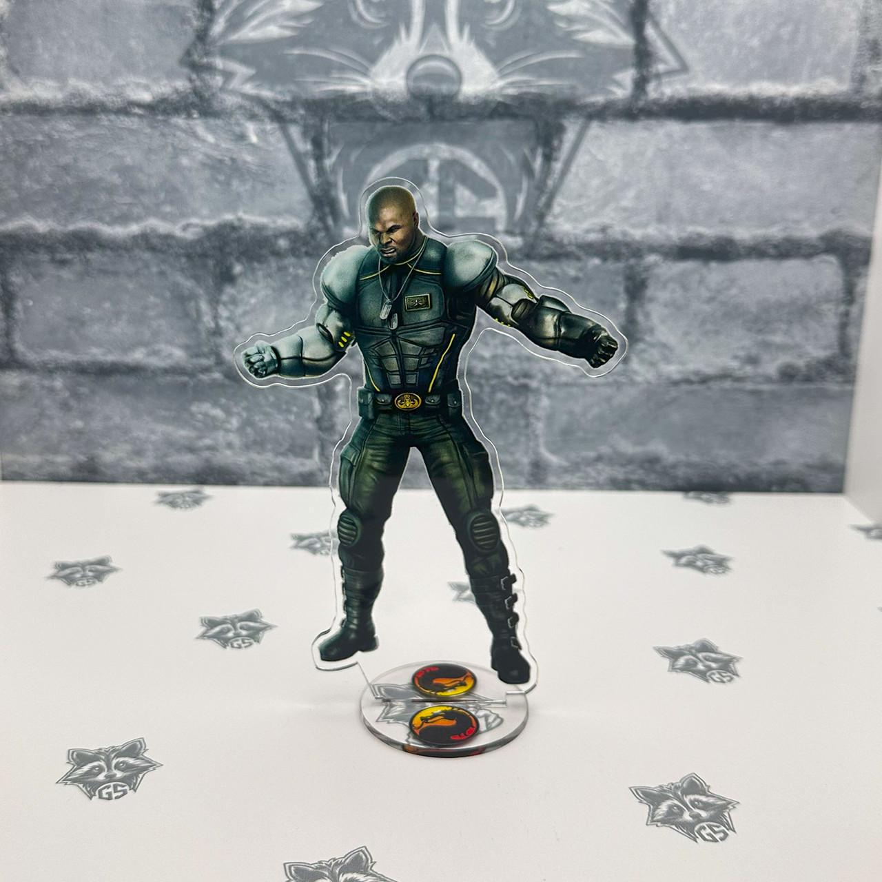 Фигурка коллекционная акриловая Mortal Kombat Джакс 15 см (2333335134)