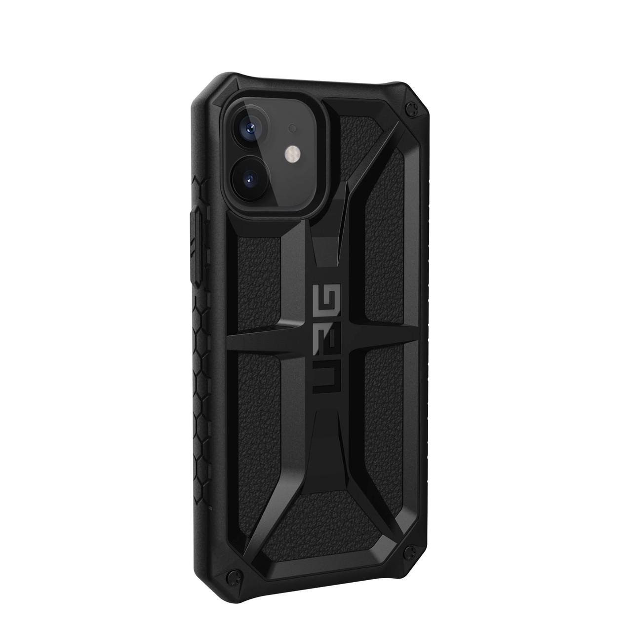 Протиударний чохол-накладка UAG Monarch Case for iPhone 12/12 Pro, Black - фото 3