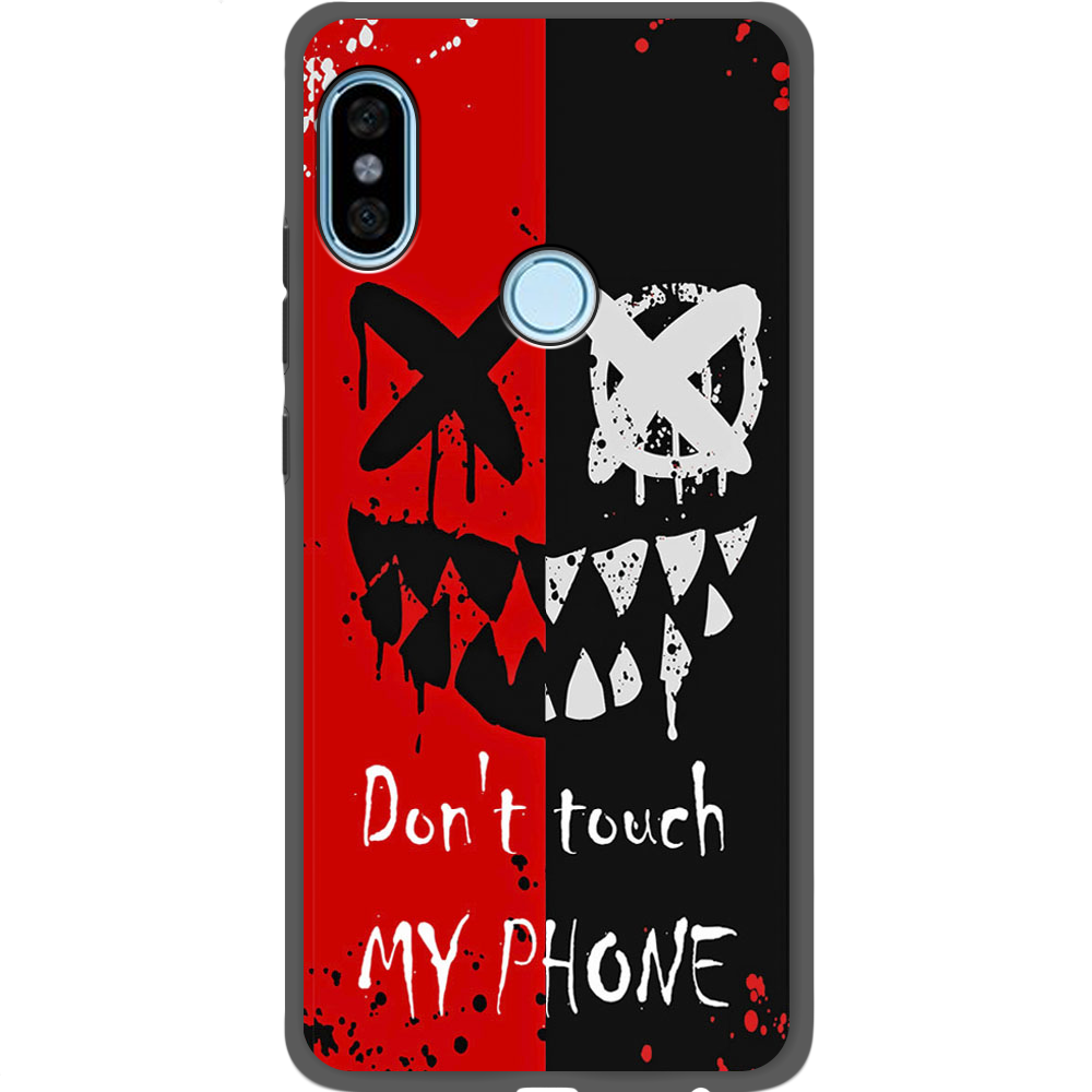 Чехол BoxFace Xiaomi Redmi Note 5 / Note 5 Pro Bad Smile Черный силикон (32971-up2468-34771)