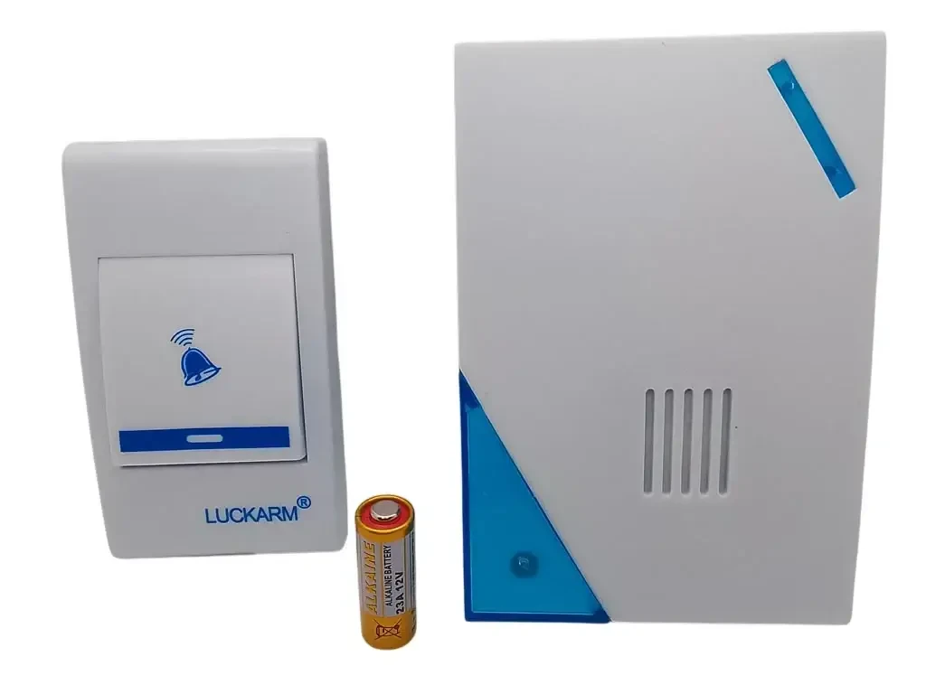 Беспроводной дверной звонок LUCKARM INTELLIGENT D9688 на батарейках (2788) Беспроводной дверной звонок LUCKARM INTELLIGENT D9688 на батарейках (2788)