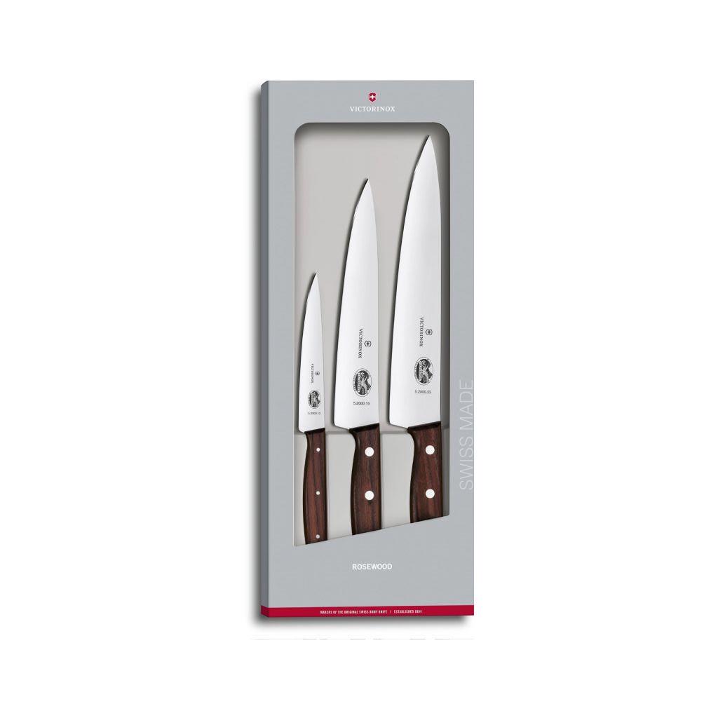 Набор ножей Victorinox Rosewood Carving Set 3 шт. (5.1050.3G)