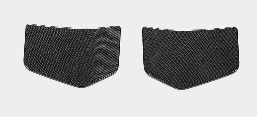 Накладки на задний бампер Flap DDCarbon S-line/TTS/TTRS 2014-2019/Audi ТТ 2014-2023 гг. карбон (133107)