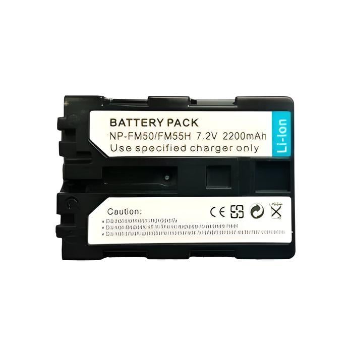 Аккумулятор NP-FM50 NP-QM51 NP-FM55H для камер Sony 2200 ма