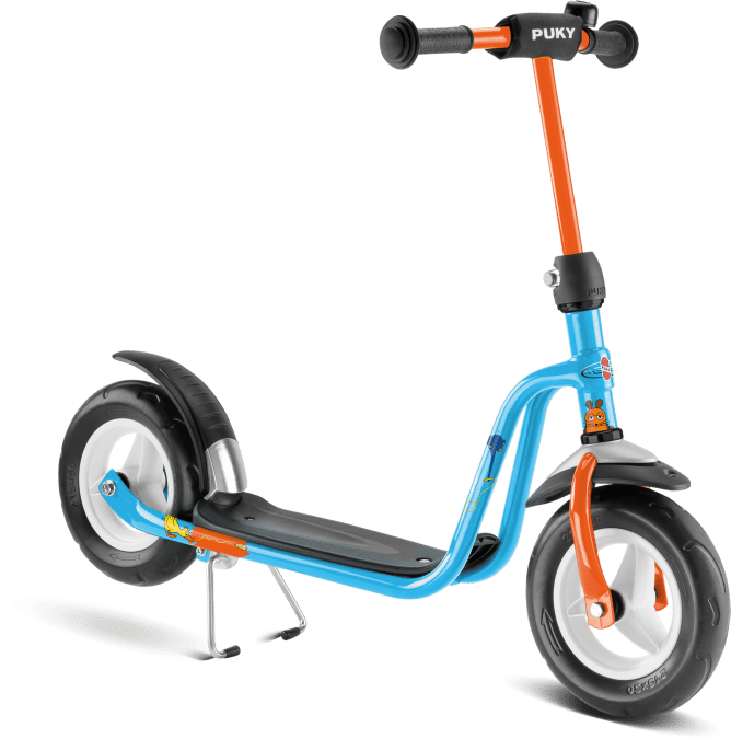 Самокат Puky R от 3 до 7 лет со звонком 404 Голубой