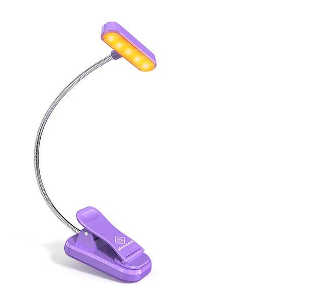Настольная лампа аккумуляторная Glocusent Rotatable Book Light A24 Purple (22931470)