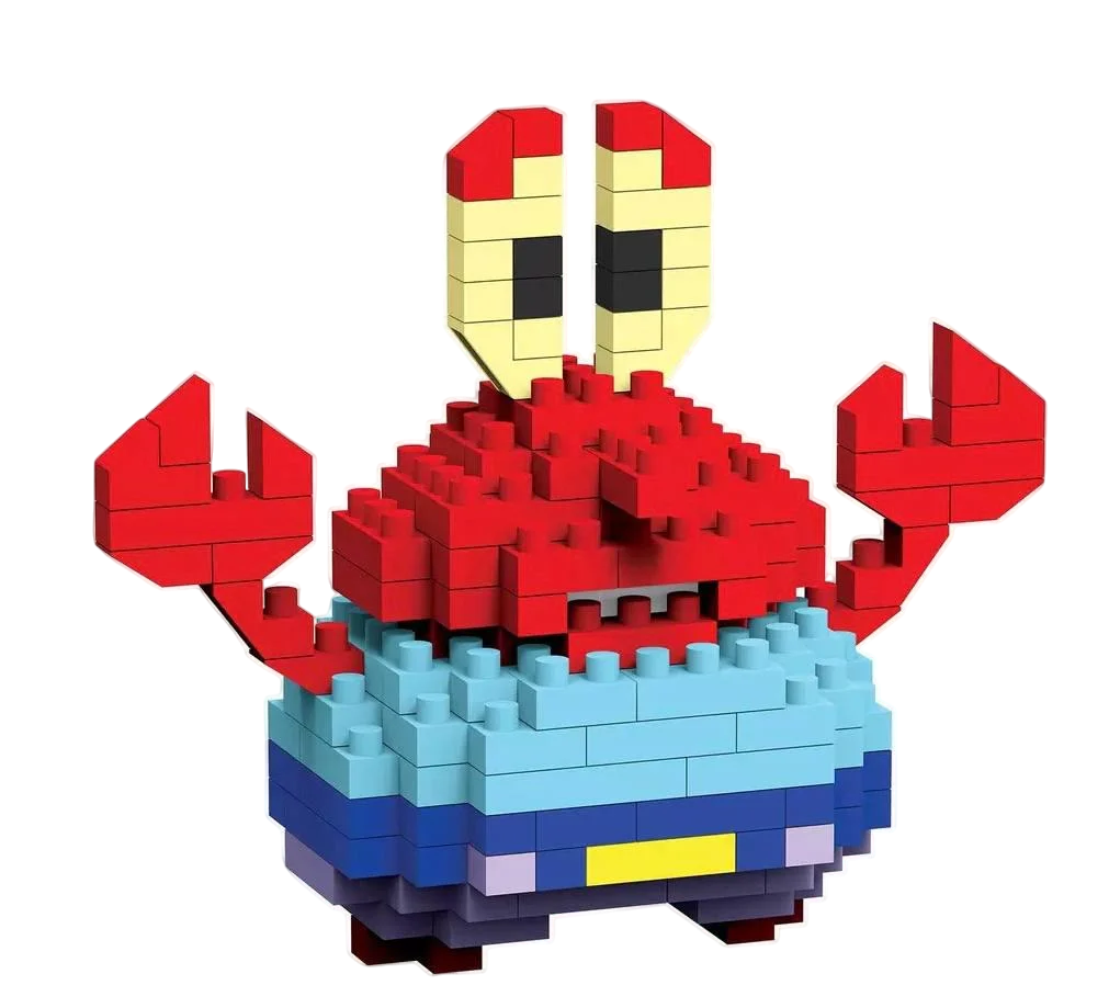 Конструктор фігурка Bricks Містер Крабс