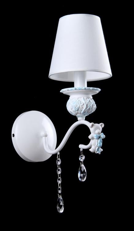 Бра свеча Ray B30127/1W WT+BL (IR005155)