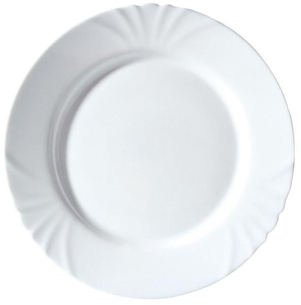 Тарелка подставная Luminarc Cadix круглая с бортом/стеклокерамика d 27 см (7380D) Тарелка подставная Luminarc Cadix круглая с бортом/стеклокерамика d 27 см (7380D)
