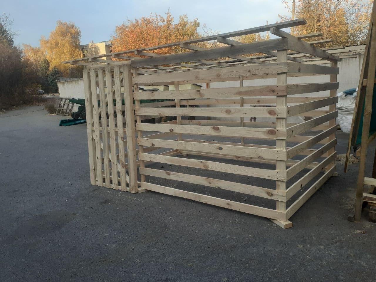 Вольєр для собаки LNK дерево 3x2 м (ДВ-3) - фото 3 Вольєр для собаки LNK дерево 3x2 м (ДВ-3) - фото 3