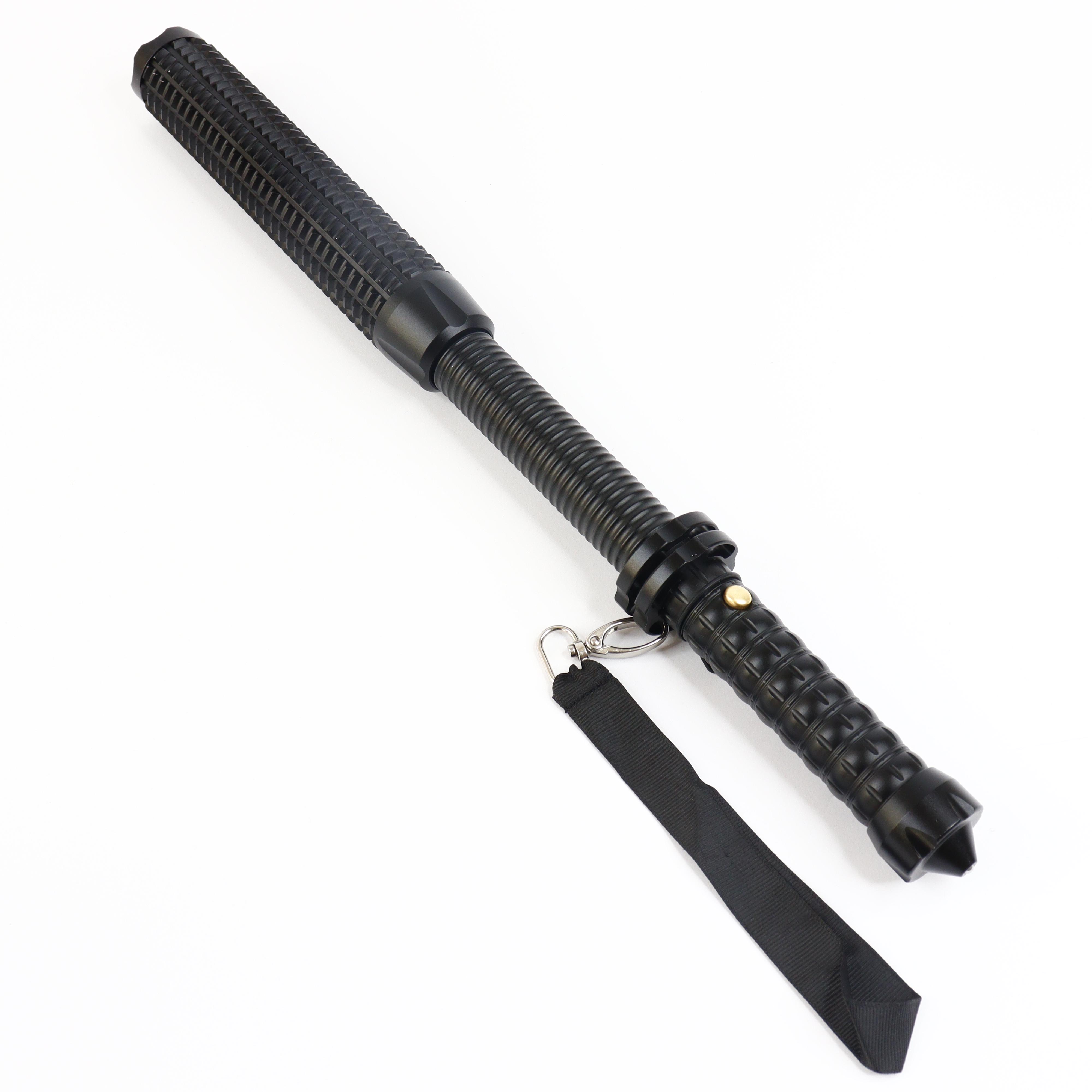 Фонарь-дубинка светодиодный телескопический Черный (010729) Фонарь-дубинка светодиодный телескопический Черный (010729)