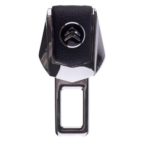 Заглушка ремня безопасности CITROEN металл хромированный/кожа 1 шт. (00000063804)