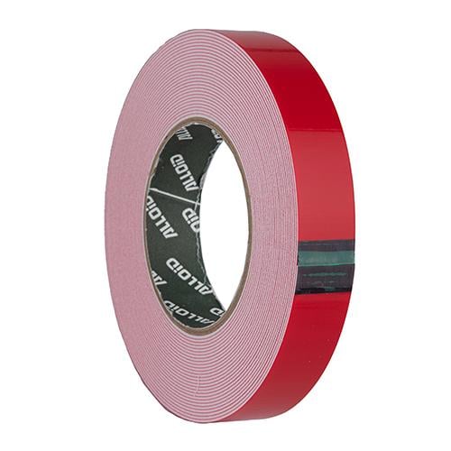 Скотч двухсторонний Alloid на вспененной основе 24 мм х 10 м Красный (DT-302410) Скотч двухсторонний Alloid на вспененной основе 24 мм х 10 м Красный (DT-302410)