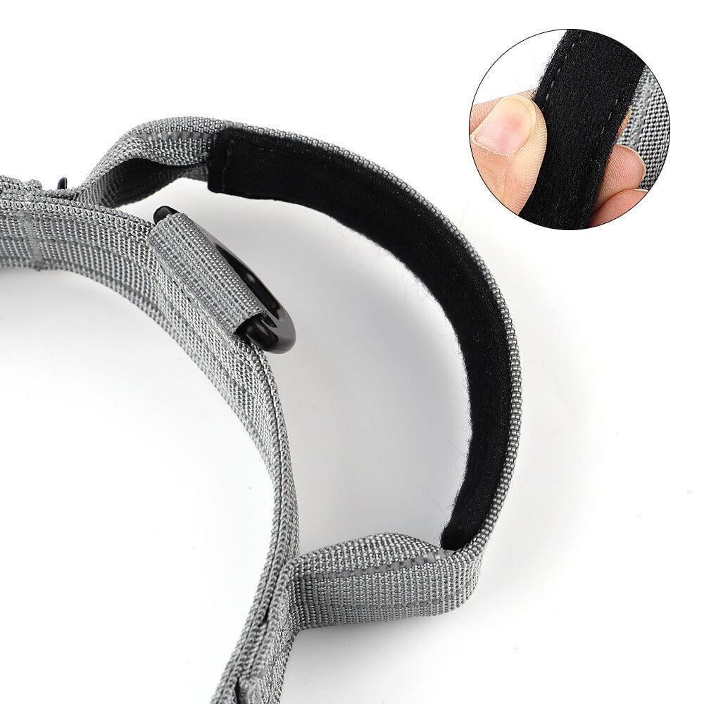 Ошейник для собак Berry cветоотражающий для средних и крупных пород L 42-62 см Серый (1783612011) - фото 3 Ошейник для собак Berry cветоотражающий для средних и крупных пород L 42-62 см Серый (1783612011) - фото 3