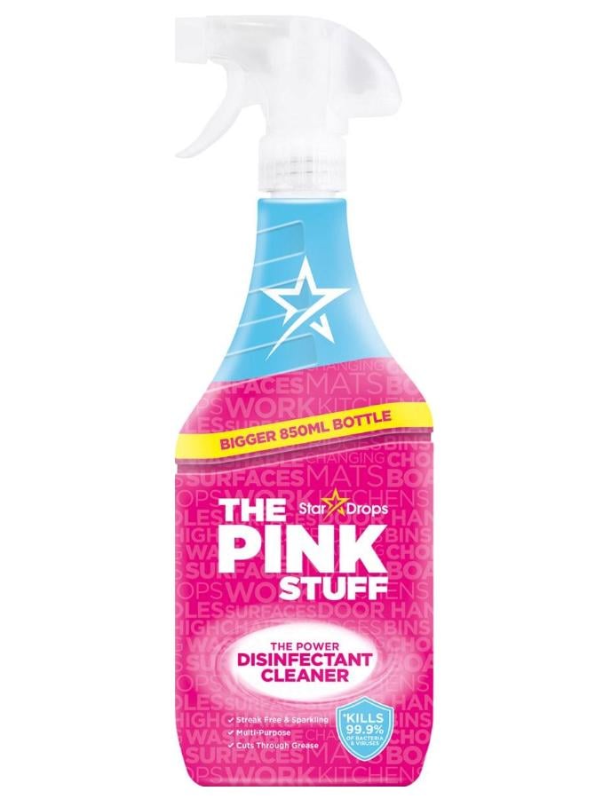 Средство для чистки The Pink Stuff универсальное дезинфицирующее спрей 850 мл (15328)